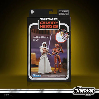 Star Wars: Vintage Collection - Kenner - Galaxy of Heroes - Jedi Knight Revan & HK-47 - 2er-Pack Actionfiguren - F8722 - 10 cm