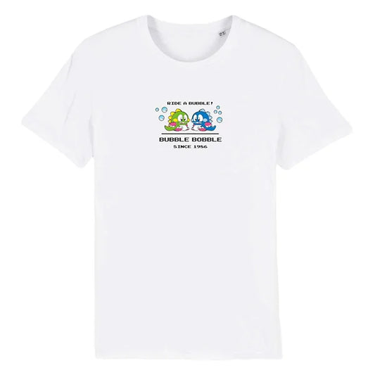 Bubble Bobble: Ride a Bubble - Weiss - T-Shirt
