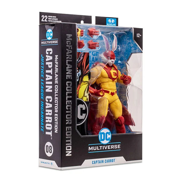 DC McFarlane Collector Edition #8: Captain Carrot (Justice League Incarnate) - Actionfigur - 18 cm