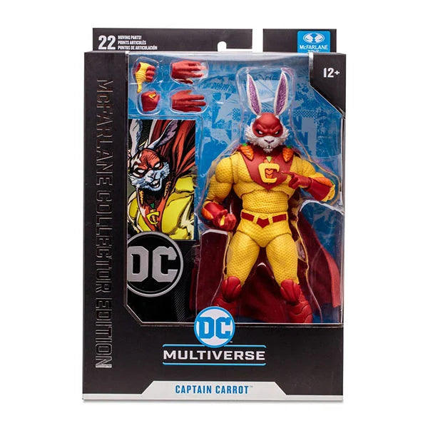 DC McFarlane Collector Edition #8: Captain Carrot (Justice League Incarnate) - Actionfigur - 18 cm