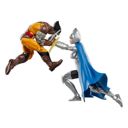 Marvel Legends: Wolverine 50th Anniversary - Wolverine & Lilandra Neramani - Actionfiguren 2er-Pack - F9034 - 15 cm