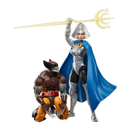 Marvel Legends: Wolverine 50th Anniversary - Wolverine & Lilandra Neramani - Actionfiguren 2er-Pack - F9034 - 15 cm