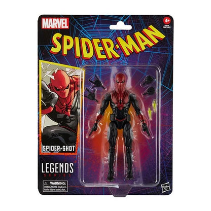 Marvel Legends: Spider-Man - Spider-Shot - Actionfigur - F9019 - 15 cm
