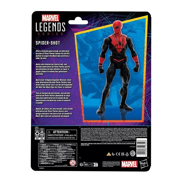 Marvel Legends: Spider-Man - Spider-Shot - Actionfigur - F9019 - 15 cm