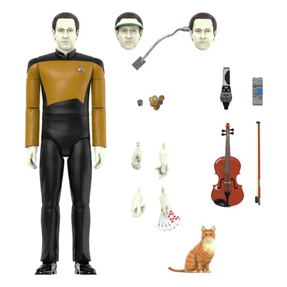 Star Trek: TNG - Lieutenant Commander Data - Ultimates Actionfigur - 18 cm