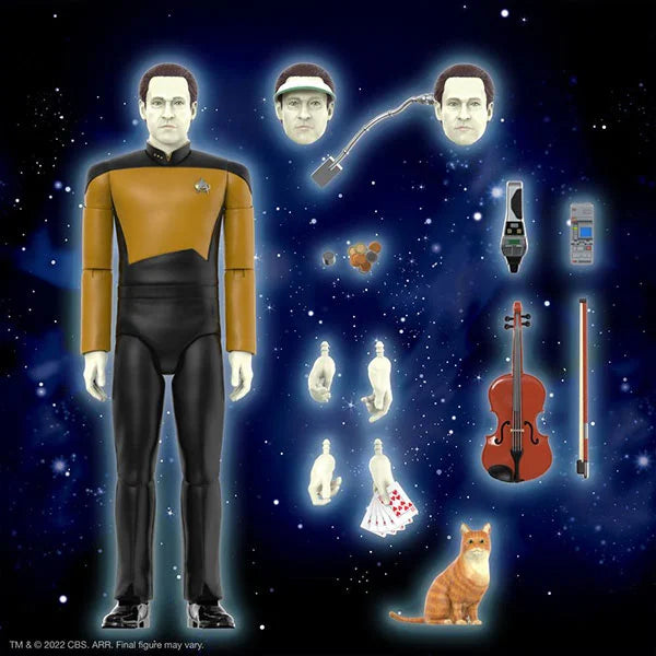 Star Trek: TNG - Lieutenant Commander Data - Ultimates Actionfigur - 18 cm