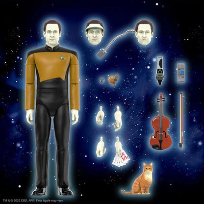 Star Trek: TNG - Lieutenant Commander Data - Ultimates Actionfigur - 18 cm