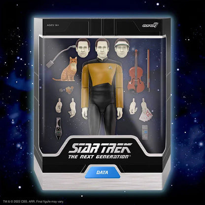 Star Trek: TNG - Lieutenant Commander Data - Ultimates Actionfigur - 18 cm