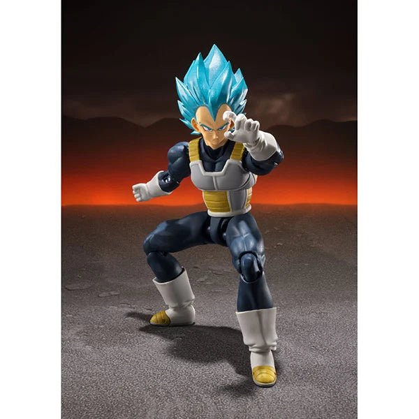 Dragon Ball Super: Vegeta Super Saiyan Blue (15th Anniversary Version) - S.H. Figuarts - Actionfigur - 14 cm