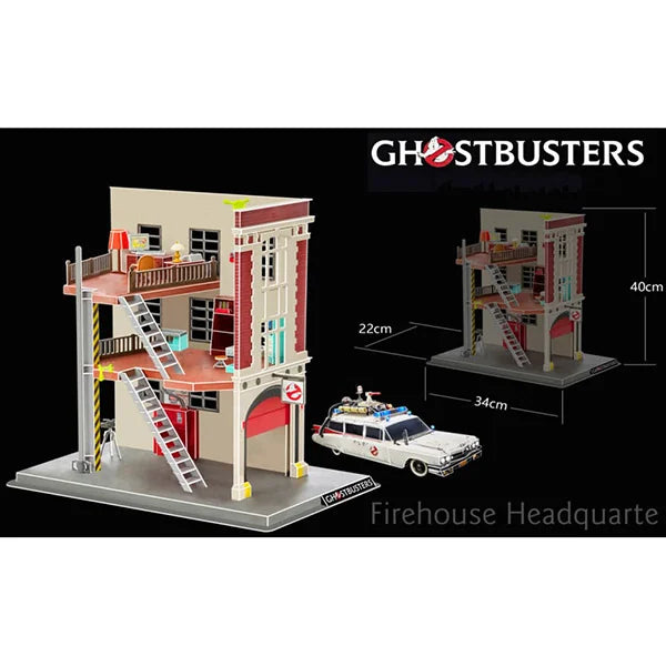 Ghostbusters: 3D Puzzle Revell - Firestation