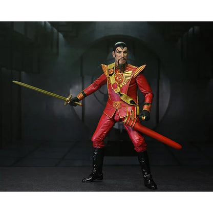 Flash Gordon: Ming (1980 - Red Military Outfit) - Ultimate Actionfigur - 18 cm