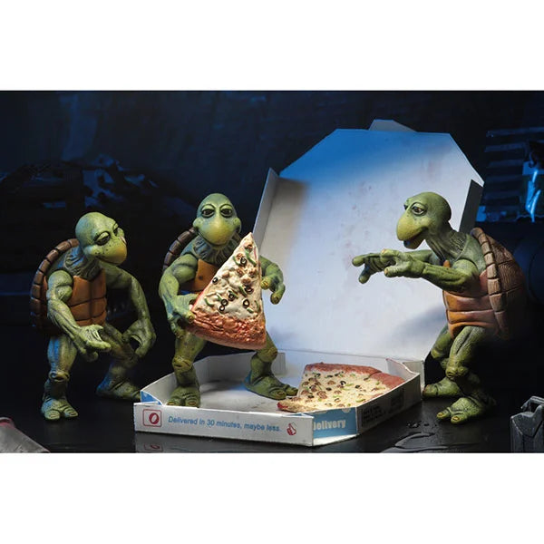 Teenage Mutant Ninja Turtles: (1990er Verfilmung) - Baby Turtles - Actionfiguren 4er-Pack - 10 cm