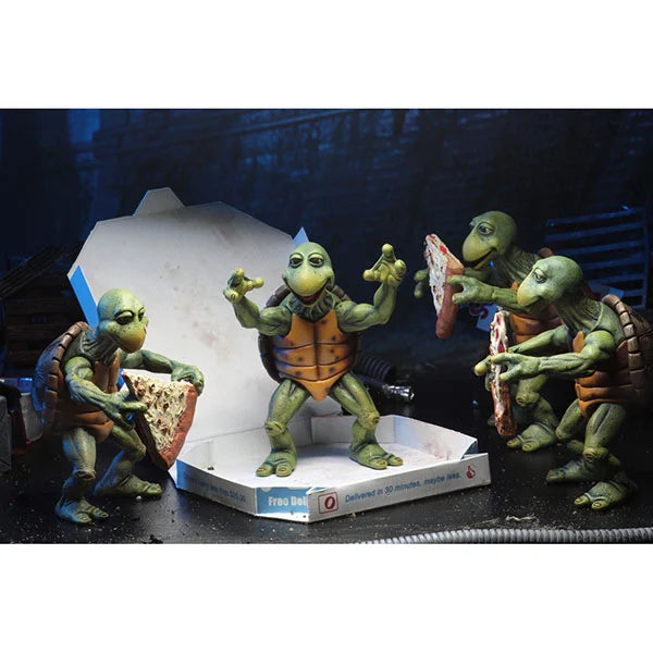 Teenage Mutant Ninja Turtles: (1990er Verfilmung) - Baby Turtles - Actionfiguren 4er-Pack - 10 cm