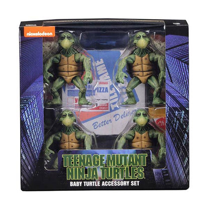 Teenage Mutant Ninja Turtles: (1990er Verfilmung) - Baby Turtles - Actionfiguren 4er-Pack - 10 cm