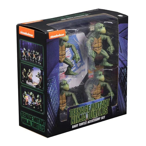 Teenage Mutant Ninja Turtles: (1990er Verfilmung) - Baby Turtles - Actionfiguren 4er-Pack - 10 cm