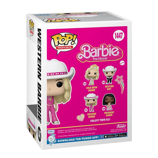 Funko: POP! Movies - Barbie - Cowgirl Barbie - 1447 - 9 cm