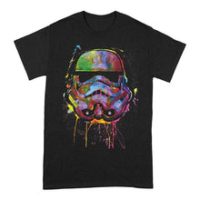 Star Wars: Stormtrooper Paint Splats Helmet - Schwarz - T-Shirt