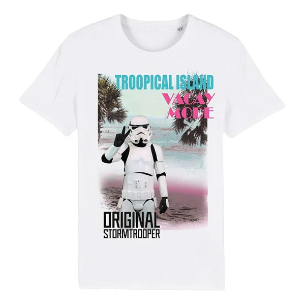 Star Wars: Original Stormtrooper "Beach Trooper" - Weiss - T-Shirt
