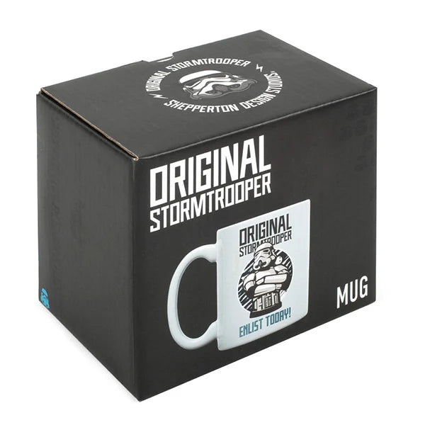 Star Wars: Original Stormtrooper - Tasse / Kaffeetasse weiss - Enlist Today