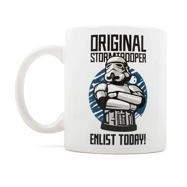Star Wars: Original Stormtrooper - Tasse / Kaffeetasse weiss - Enlist Today