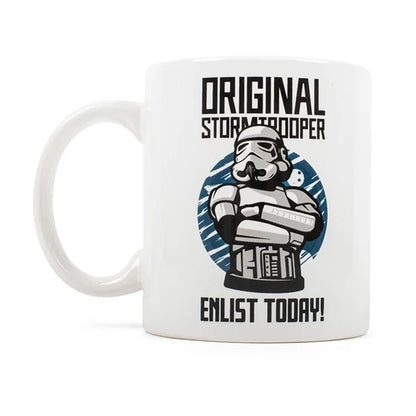 Star Wars: Original Stormtrooper - Tasse / Kaffeetasse weiss - Enlist Today