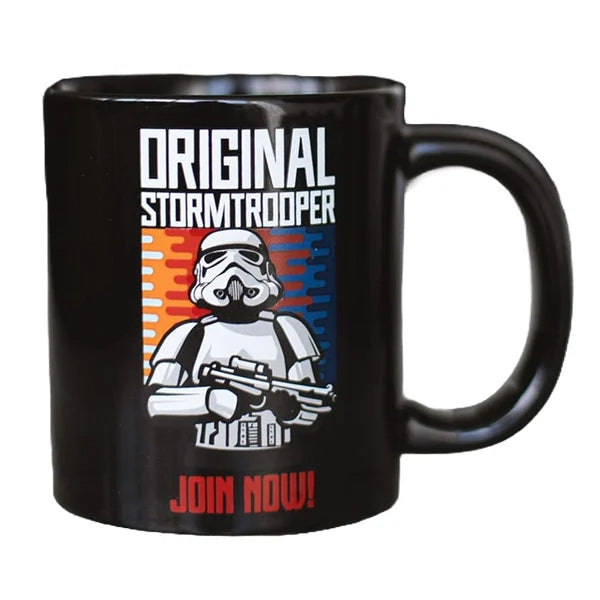 Star Wars: Original Stormtrooper - Tasse / Kaffeetasse Schwarz - Join Now