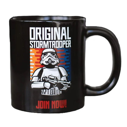 Star Wars: Original Stormtrooper - Tasse / Kaffeetasse Schwarz - Join Now
