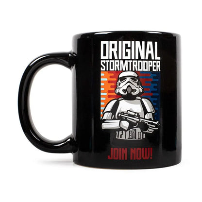 Star Wars: Original Stormtrooper - Tasse / Kaffeetasse Schwarz - Join Now