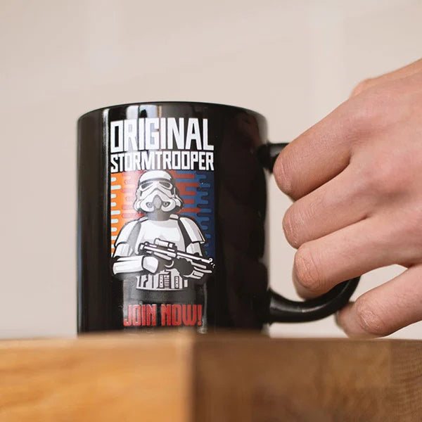 Star Wars: Original Stormtrooper - Tasse / Kaffeetasse Schwarz - Join Now