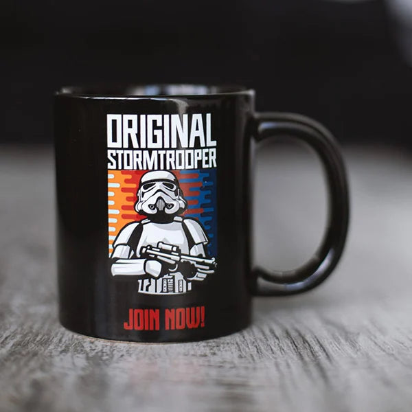 Star Wars: Original Stormtrooper - Tasse / Kaffeetasse Schwarz - Join Now