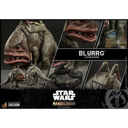 Hot Toys: Star Wars - The Mandalorian - Blurrg - Collector Edition - Actionfigur 1/6 - 37 cm