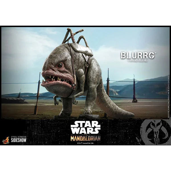 Hot Toys: Star Wars - The Mandalorian - Blurrg - Collector Edition - Actionfigur 1/6 - 37 cm