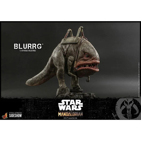 Hot Toys: Star Wars - The Mandalorian - Blurrg - Collector Edition - Actionfigur 1/6 - 37 cm