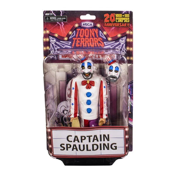 Haus der 1000 Leichen: Captain Spaulding - Toony Terros Actionfigur - 15 cm
