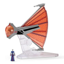 Star Wars: Micro Galaxy Squadron - Ginivex Starfighter 7,6 cm Fahrzeug & 2,5 cm Asajj Ventress Micro Figure