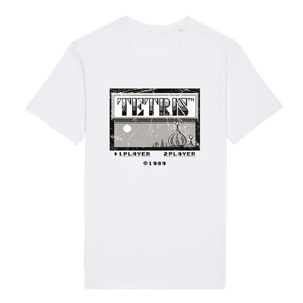 Tetris: Startprint - Weiss - T-Shirt