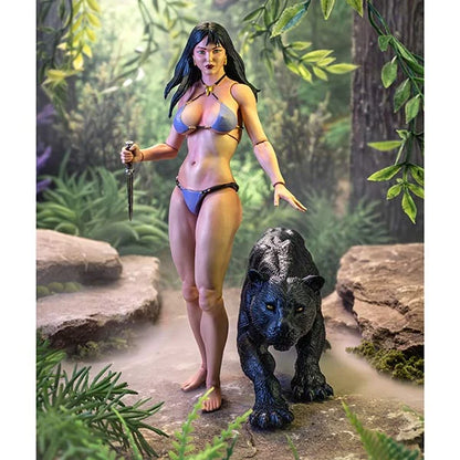 Fire and Ice: Teegra & Panther - Actionfiguren 1/12 - 15 cm