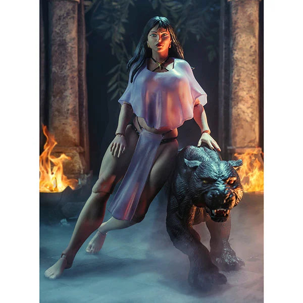 Fire and Ice: Teegra & Panther - Actionfiguren 1/12 - 15 cm