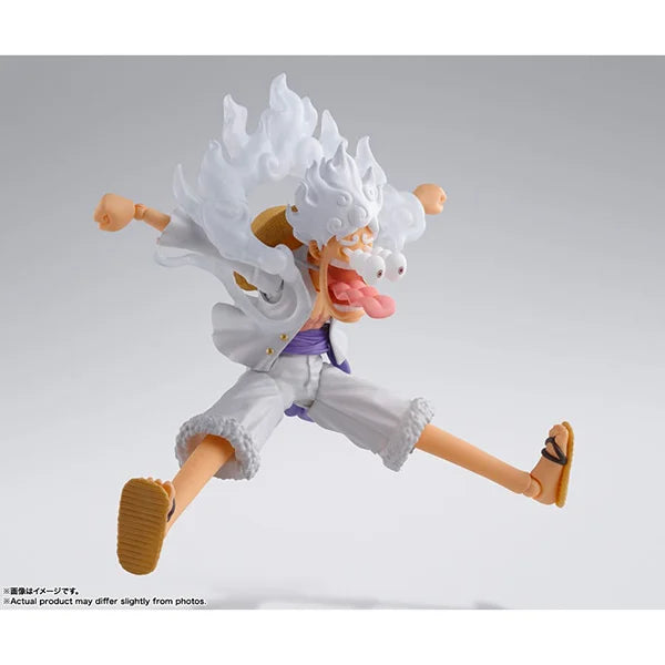 One Piece: Monkey D. Ruffy (Gear 5) - S.H. Figuarts - Actionfigur - 15 cm