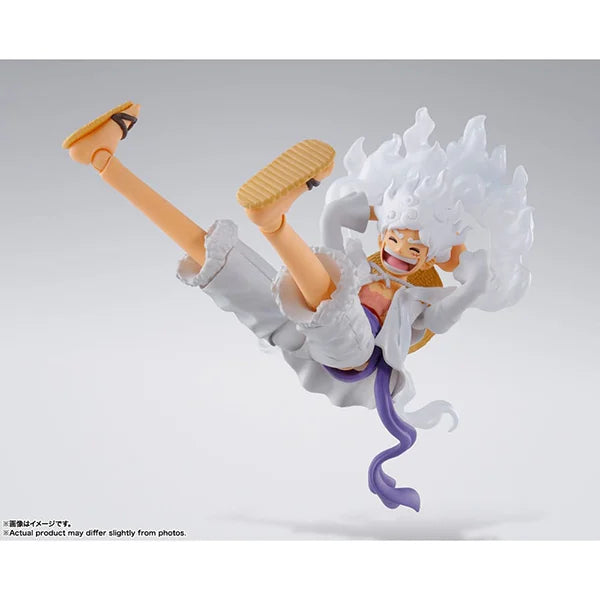 One Piece: Monkey D. Ruffy (Gear 5) - S.H. Figuarts - Actionfigur - 15 cm