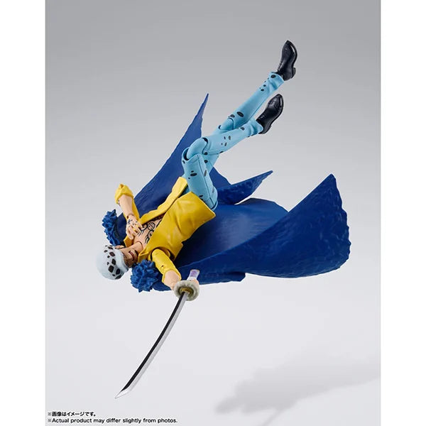 One Piece: Trafalgar Law (The Raid on Onigashima) - S.H. Figuarts - Actionfigur - 16 cm