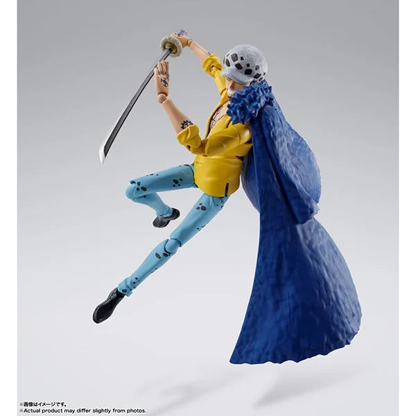 One Piece: Trafalgar Law (The Raid on Onigashima) - S.H. Figuarts - Actionfigur - 16 cm