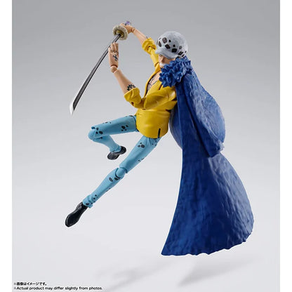 One Piece: Trafalgar Law (The Raid on Onigashima) - S.H. Figuarts - Actionfigur - 16 cm