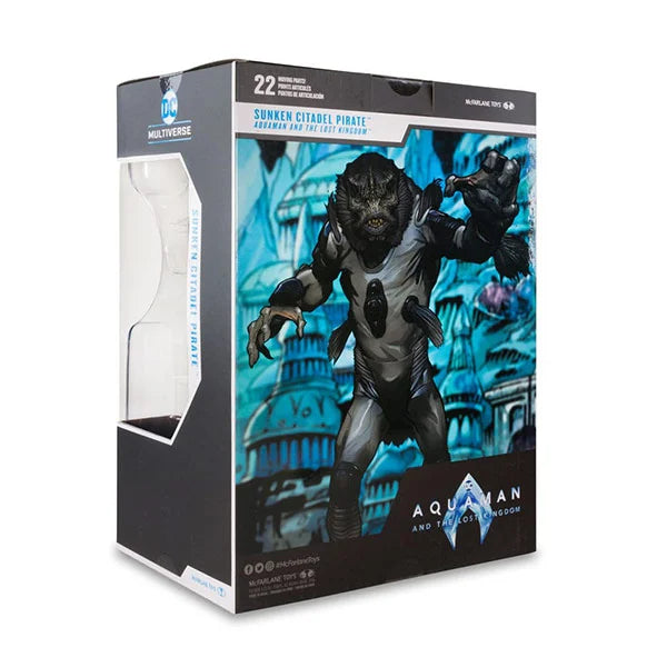 DC Multiverse: Aquaman and the Lost Kingdom - Sunken Citadel Pirate Megafig - Actionfigur - 30 cm