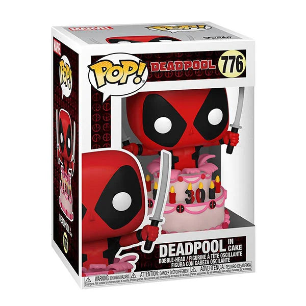 Funko: POP! Marvel - 30th Anniversary - Deadpool in Cake - 776 - 9 cm