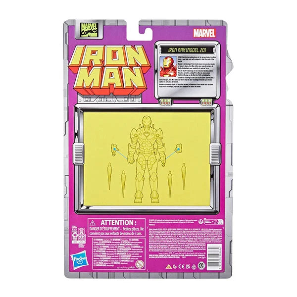 Marvel Legends: Iron Man (Model 20) - Actionfigur - F9027 - 15 cm