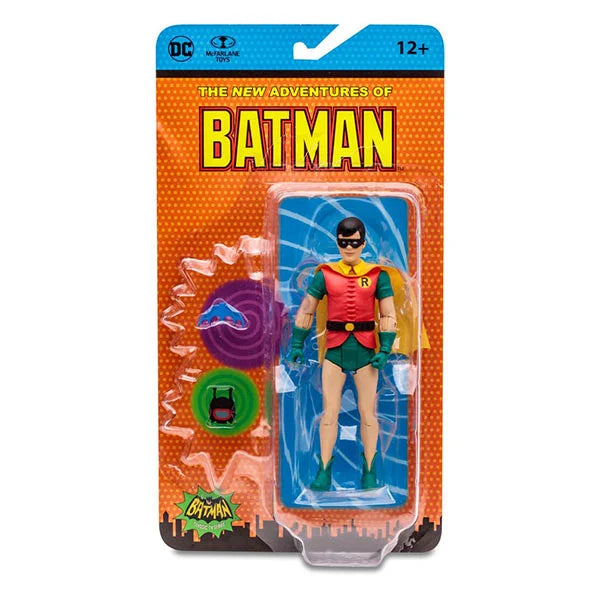 DC Retro: The New Adventures of Batman - Robin - Retro Actionfigur - 15 cm