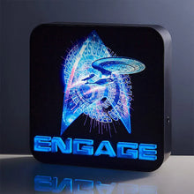 Star Trek: Sternenflotten-Logo 3D - Wandleuchte / Deko-Leuchte