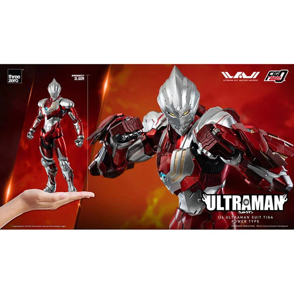 Ultraman: Ultraman Suit Tiga Power Type - FigZero Actionfigur 1/6 - 31 cm