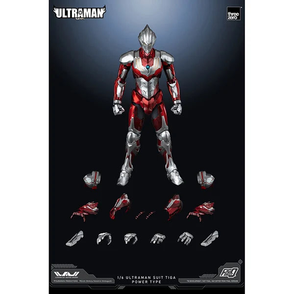 Ultraman: Ultraman Suit Tiga Power Type - FigZero Actionfigur 1/6 - 31 cm